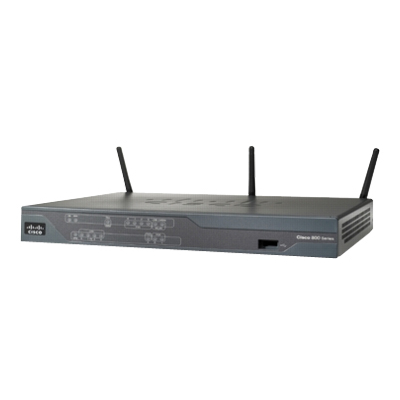 Cisco 881 Fast Ethernet Security Router supporting EVDO/1xRTT