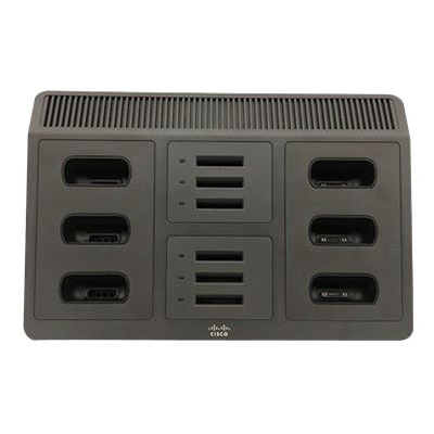 Cisco Multi-Charger phone charging stand / battery charger + power adapter