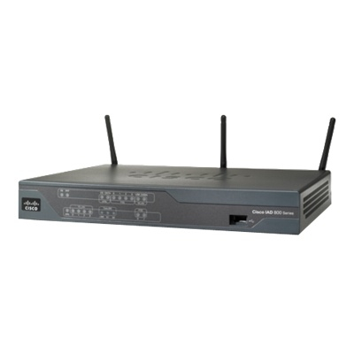 Cisco IAD 881 Ethernet FXS Security Router 802.11n ETSI Compliant