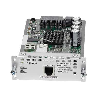 Cisco 1-port VDSL2/ADSL2+ over ISDN with Annex B/J