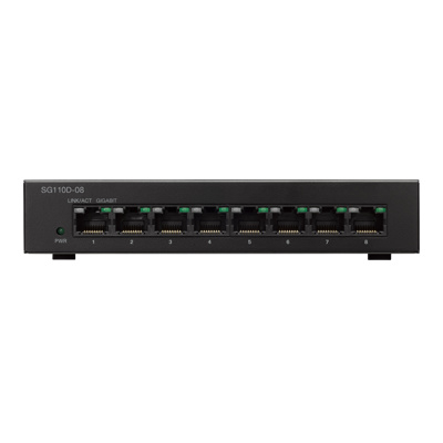 Cisco SG110D-08 8-Port Gigabit Switch (European Plug)